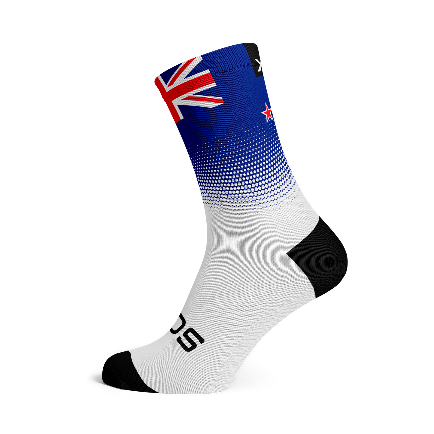 New Zealand Flag Crew Socks