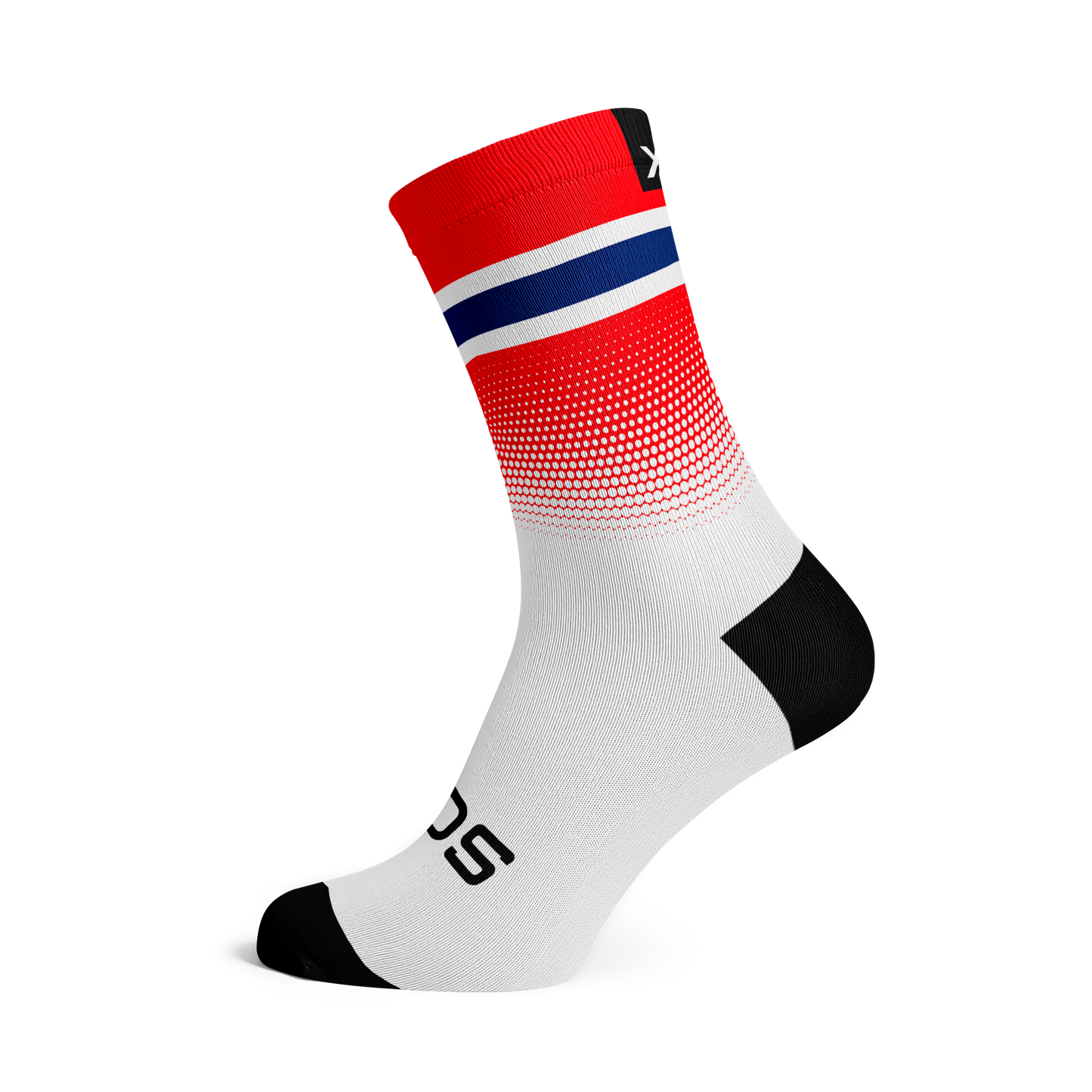 Norway Flag Crew Socks