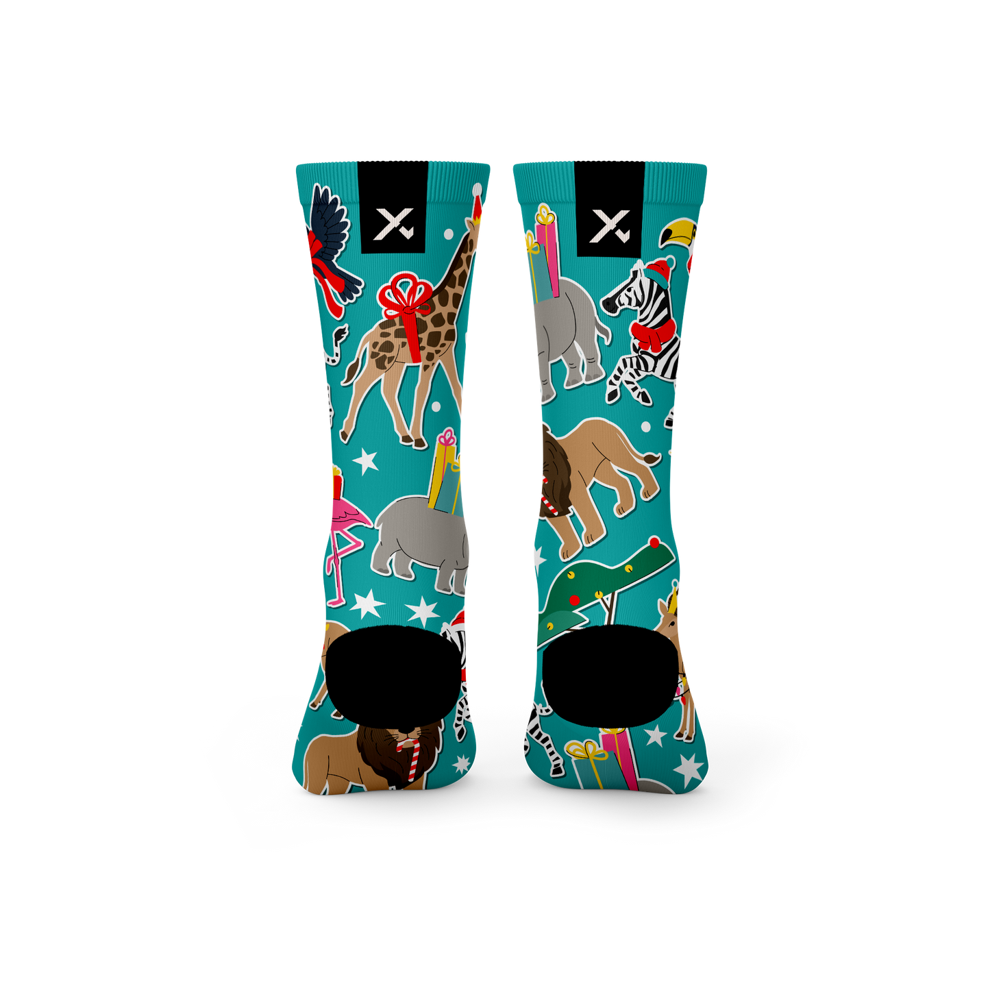 Party Animals Crew Socks