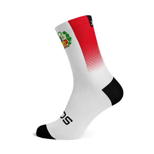 Peru Flag Crew Socks