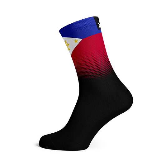 Philippines Flag Crew Socks