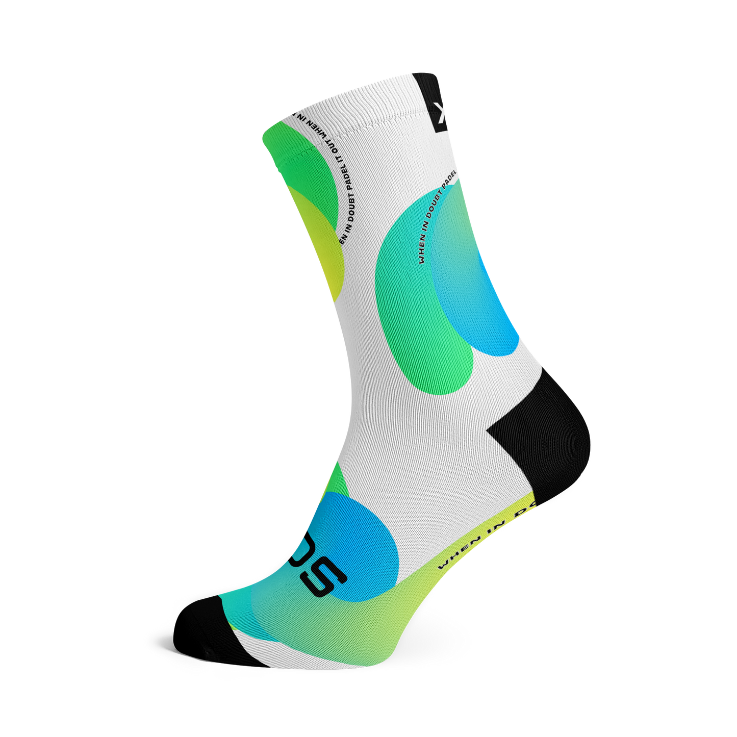 Rollercoaster Padel Crew Socks