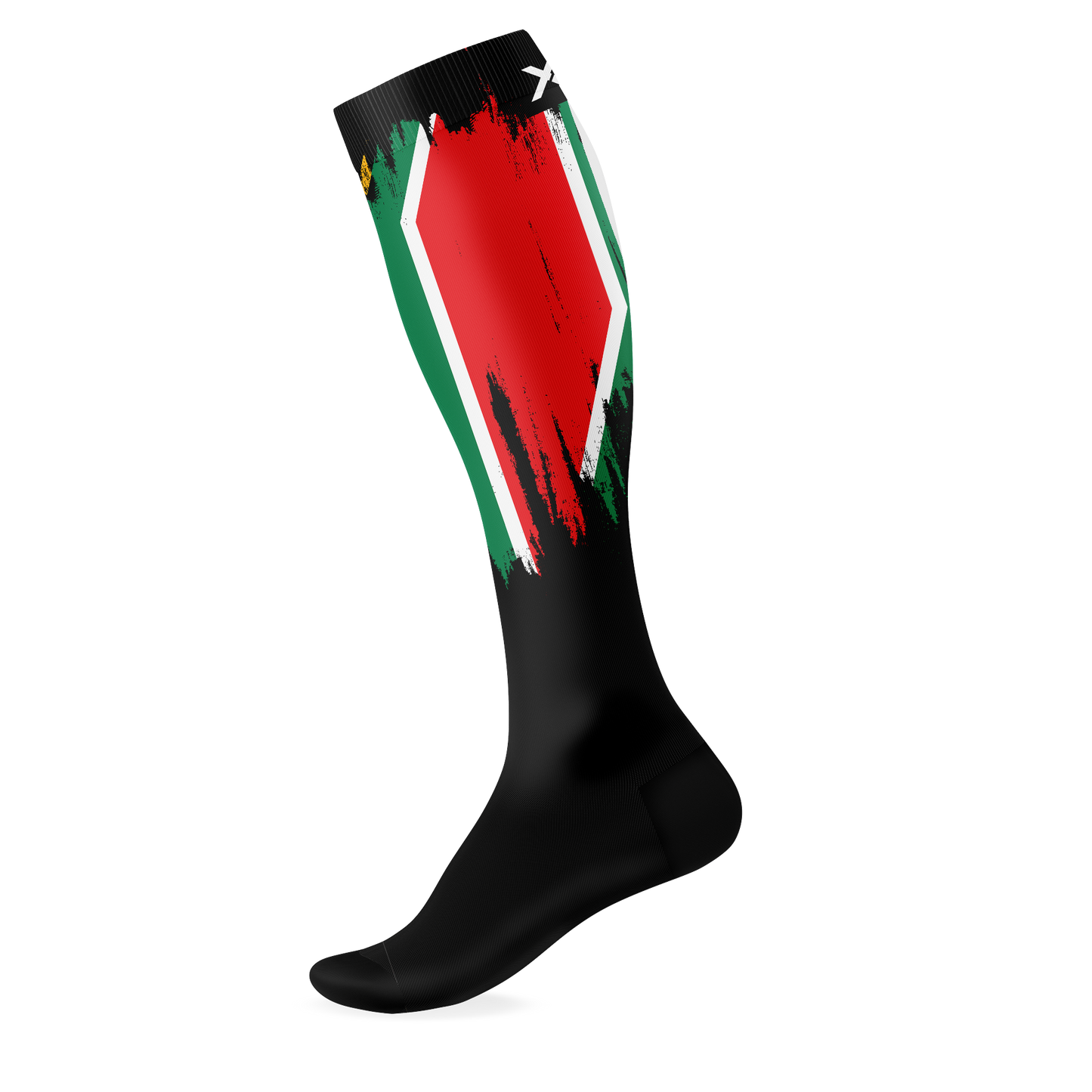 SA Splash White Knee High Socks