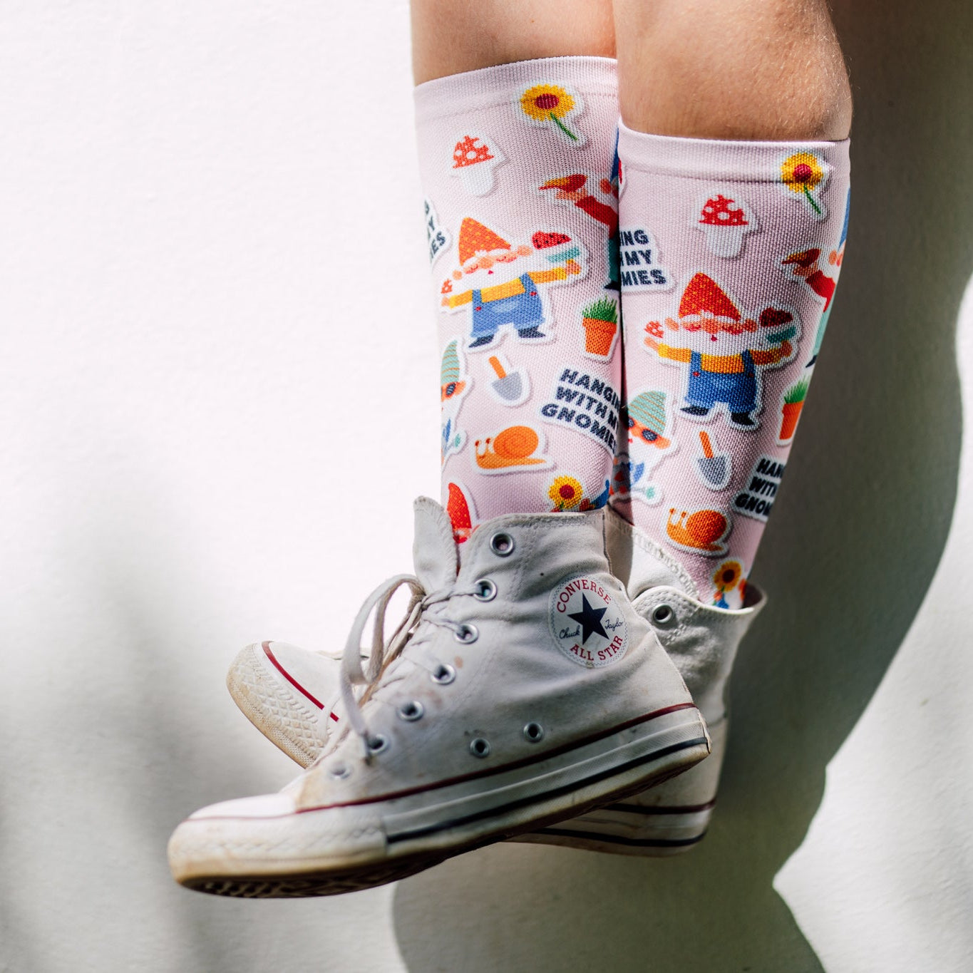 Gnomes Knee High Socks