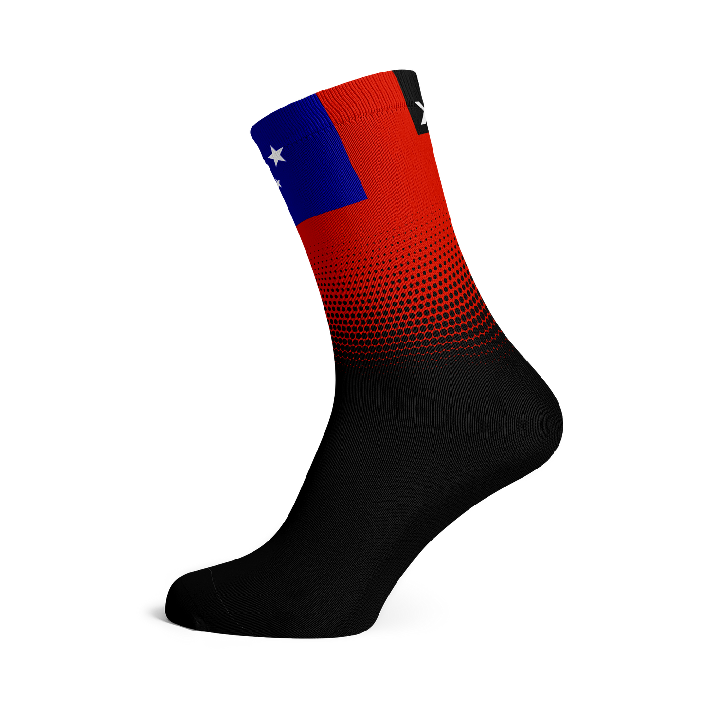 Samoa Flag Crew Socks