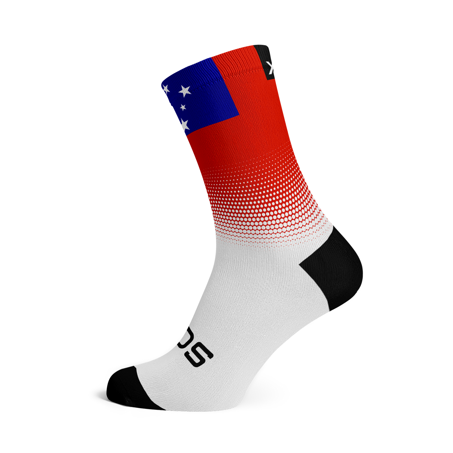 Samoa Flag Crew Socks