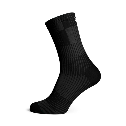Slight Charcoal Minimalist Crew Socks