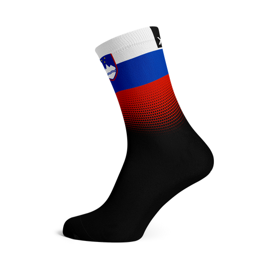 Slovenia Flag Crew Socks