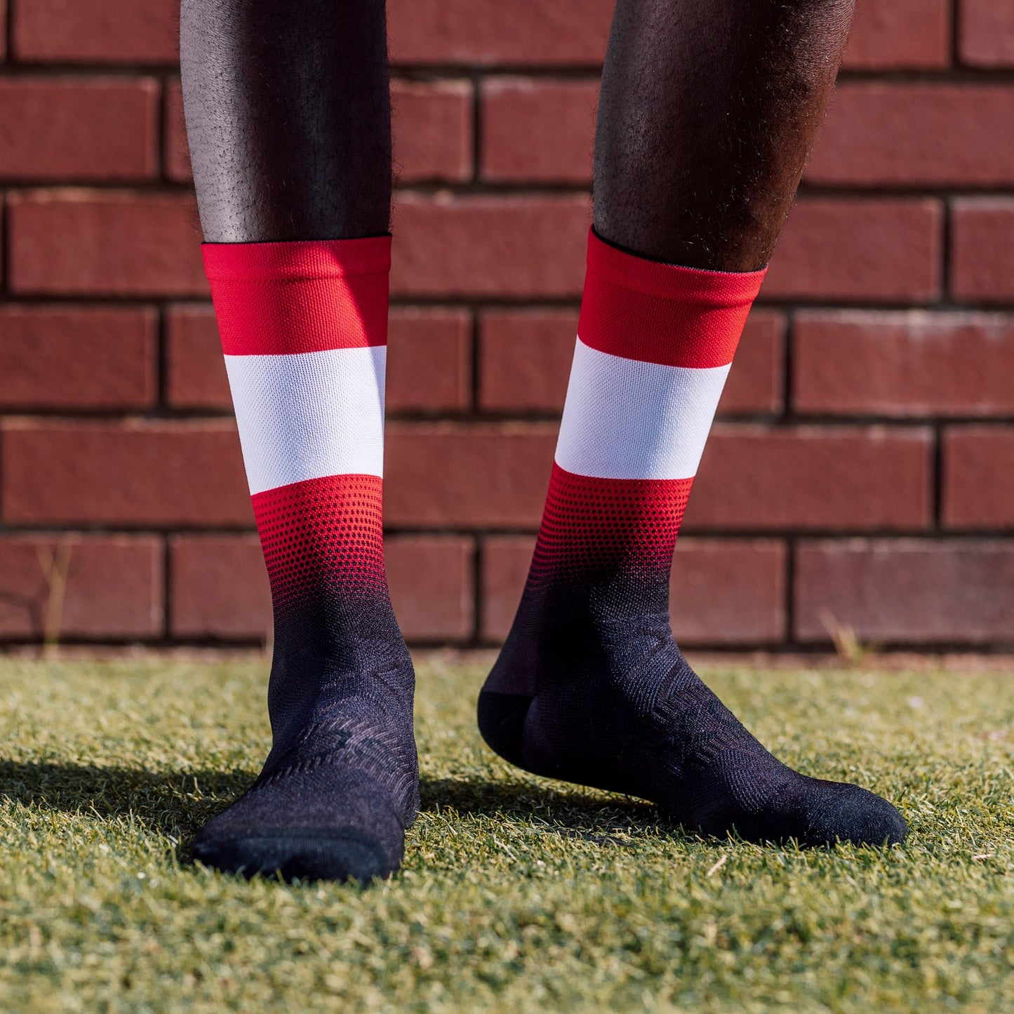 Austria Flag Crew Socks