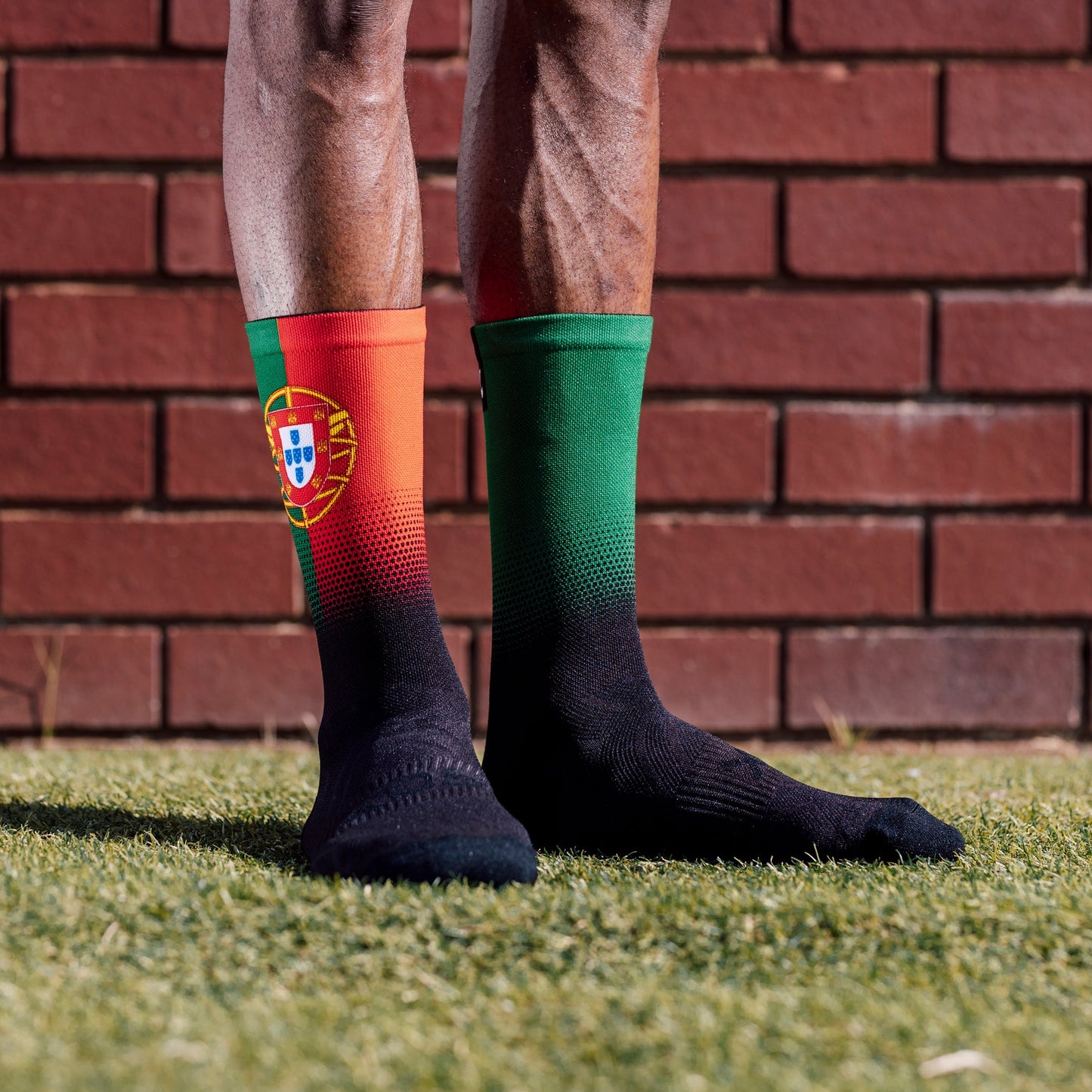 Portugal Flag Crew Socks
