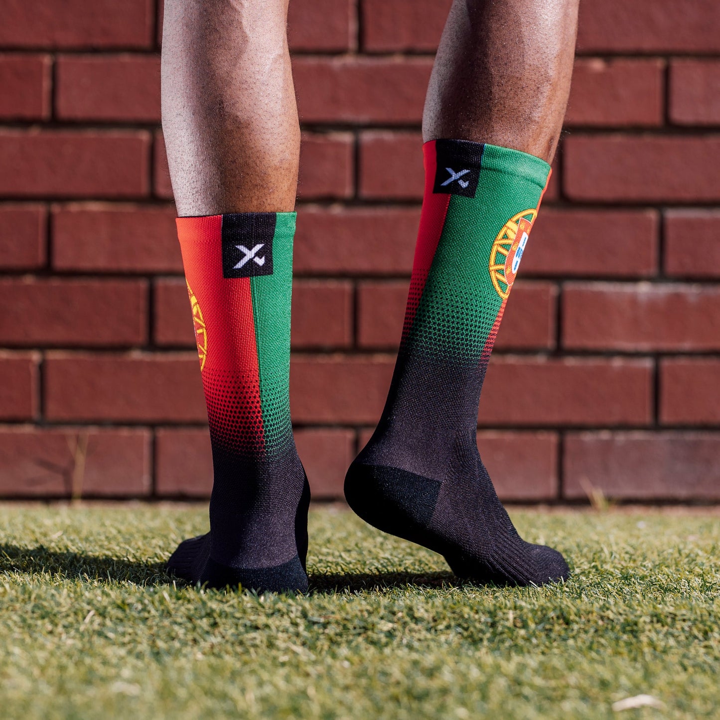 Portugal Flag Crew Socks