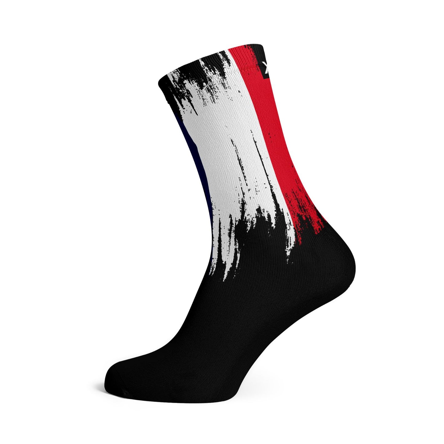 France Splash Flag Crew Socks