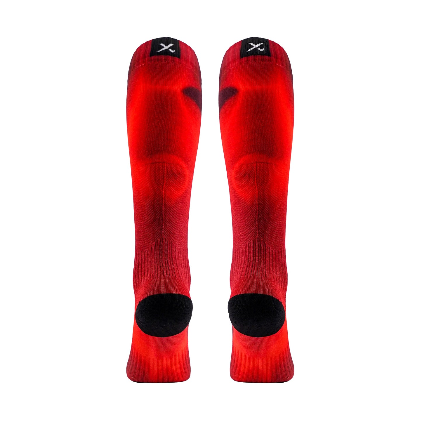 Crimson Heat Hockey Socks