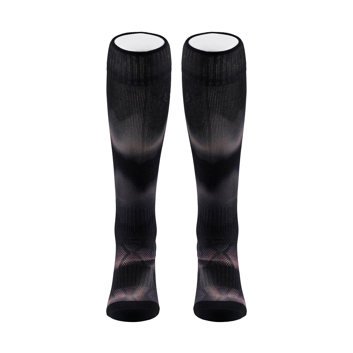 Gradient Charcoal Hockey Socks