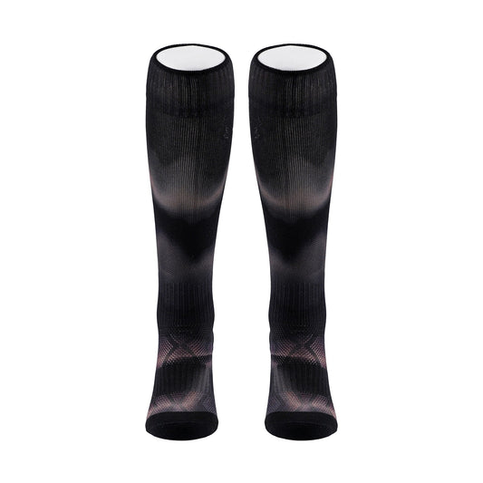 Gradient Charcoal Hockey Socks
