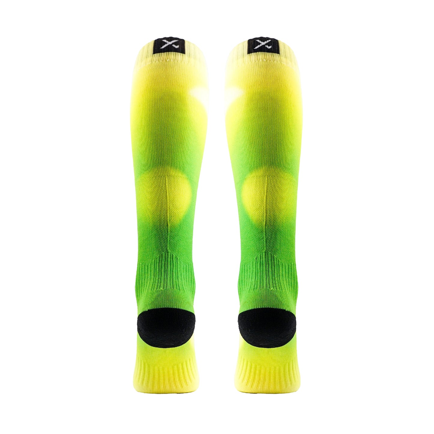 Lime Fade Hockey Socks