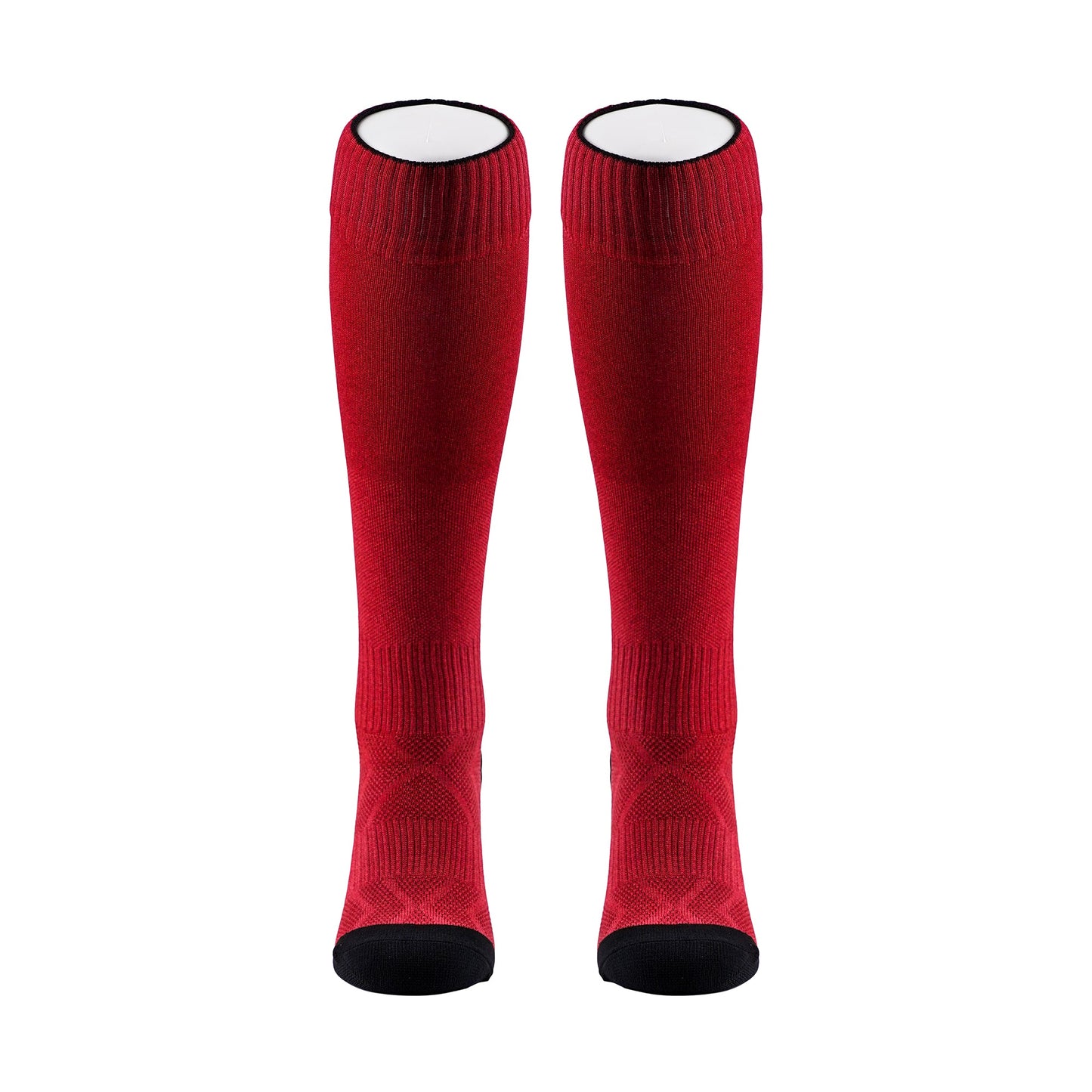 Maroon Edge Hockey Socks