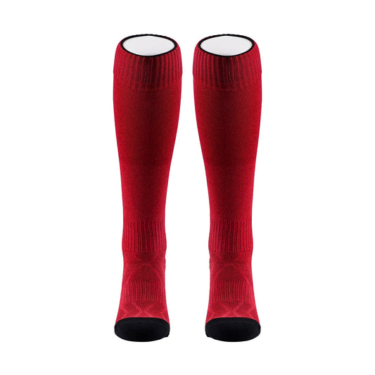 Maroon Edge Hockey Socks
