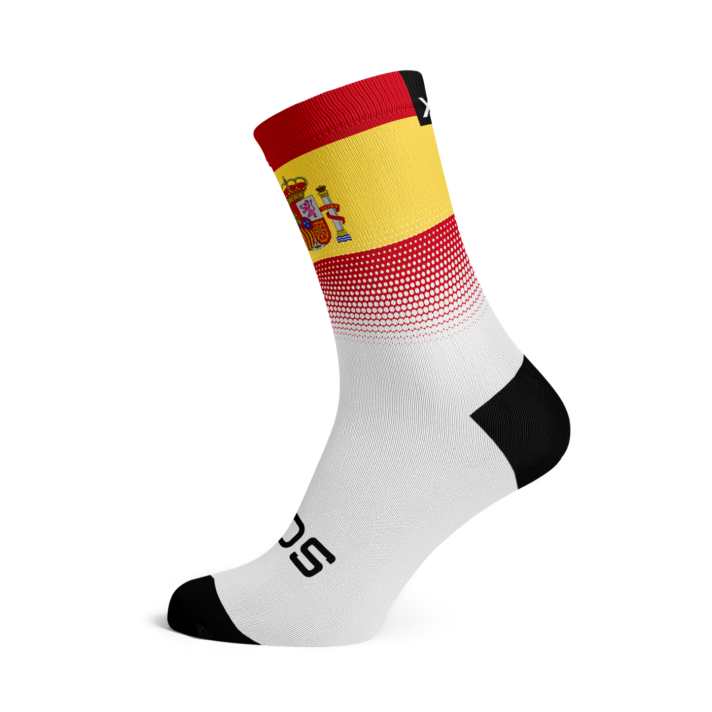 Spain Flag Crew Socks