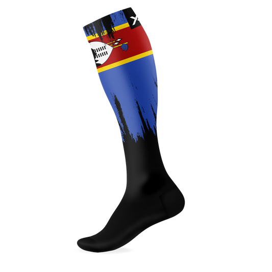 Swaziland Splash Knee High Socks