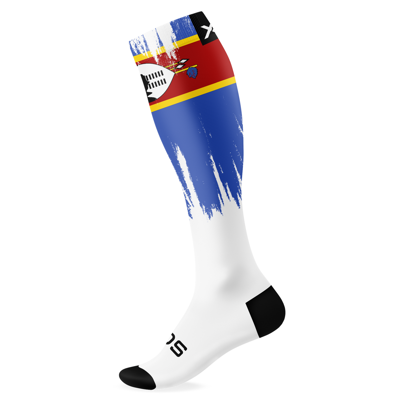 Swaziland Splash Knee High Socks