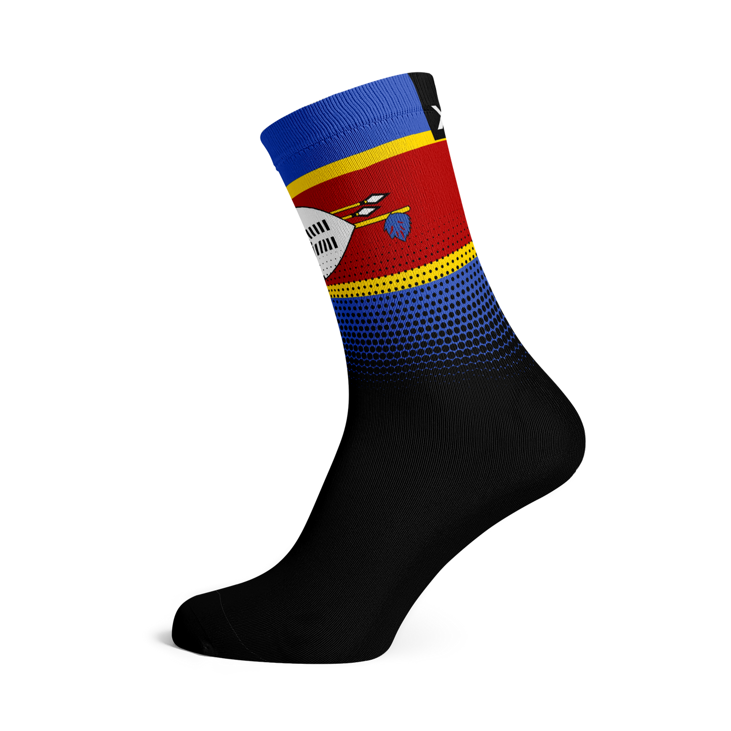 Swaziland Flag Crew Socks