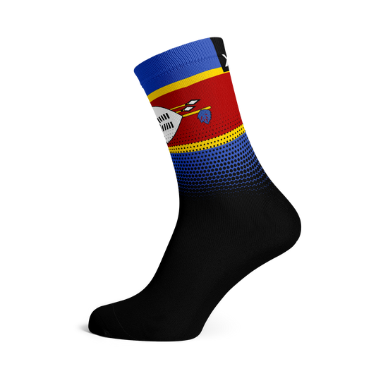 Swaziland Flag Crew Socks