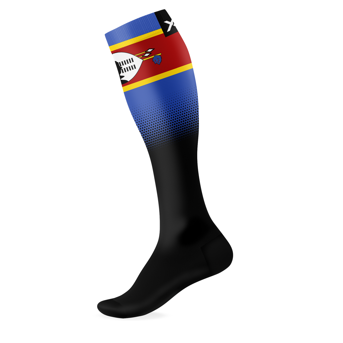 Swaziland Flag Knee High Socks
