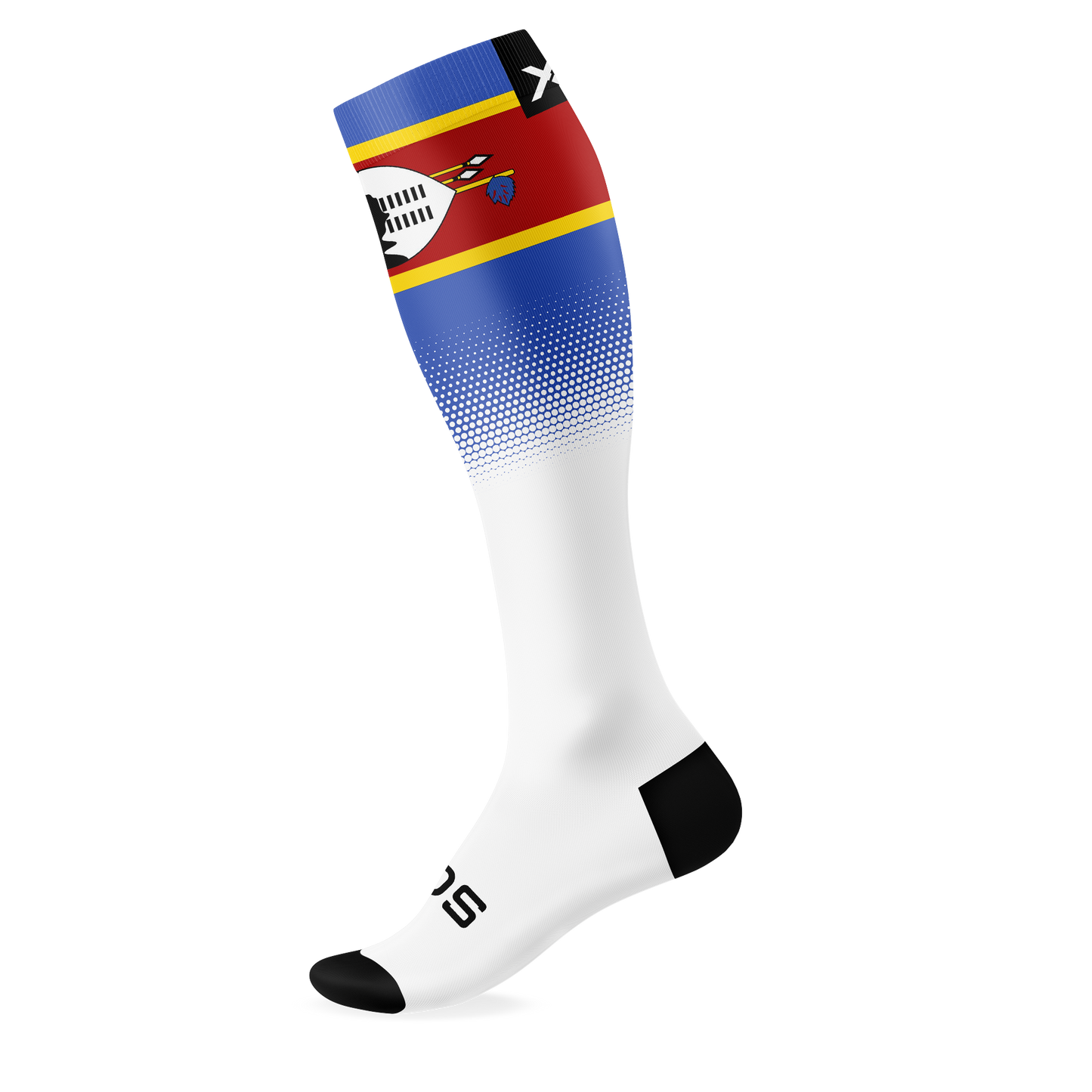 Swaziland Flag Knee High Socks