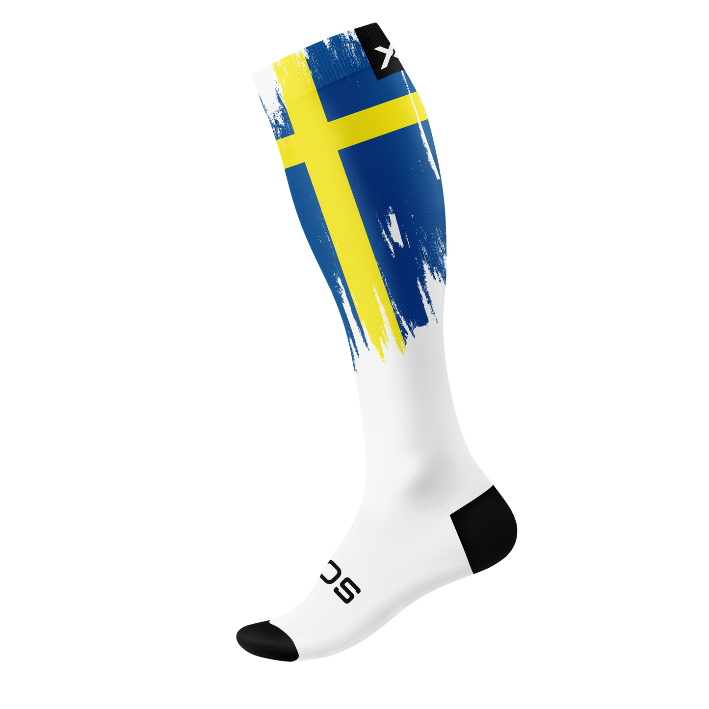 Sweden Splash Knee High Socks