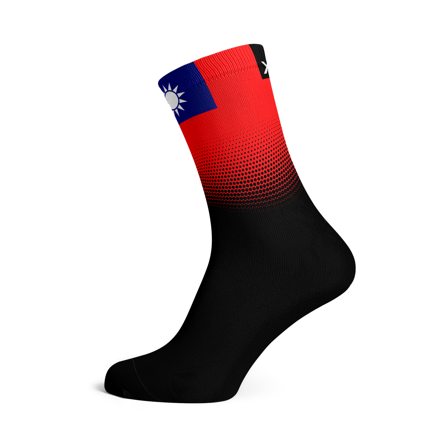 Taiwan Flag Crew Socks