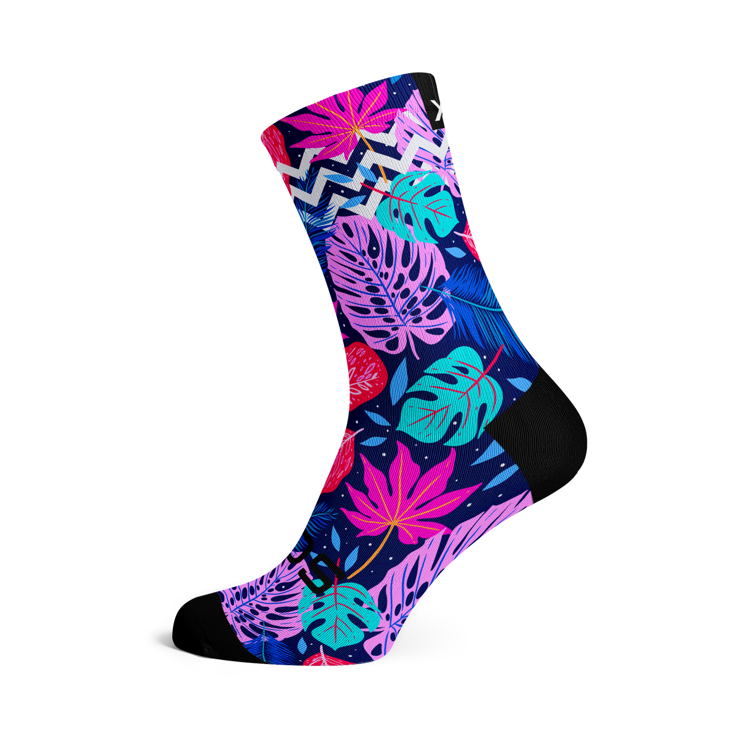 Tropical Nights Casual Crew Socks