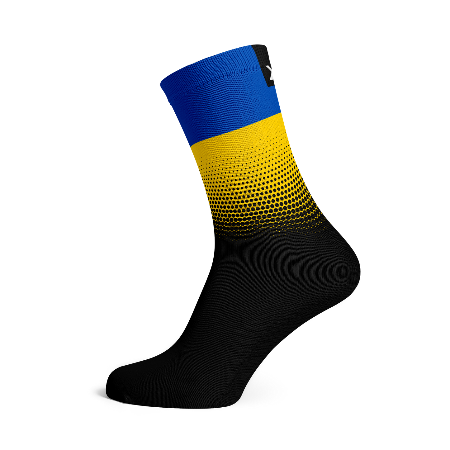 Ukraine Flag Crew Socks