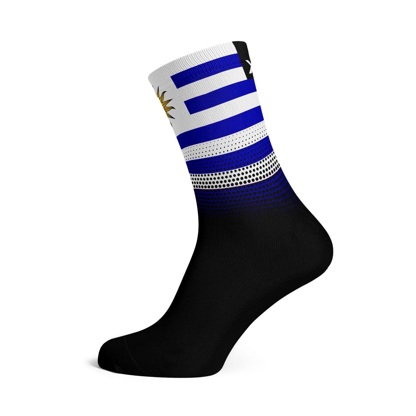Uruguay Flag Crew Socks