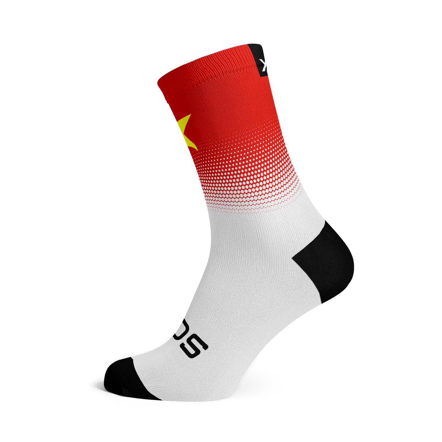 Vietnam Flag Crew Socks