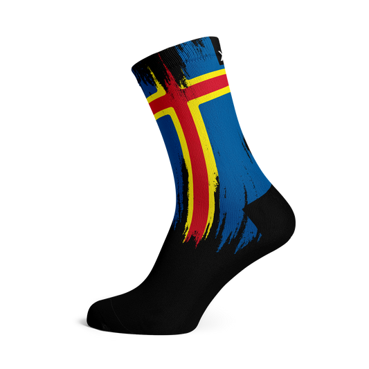 Aland Splash Crew Socks