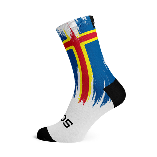 Aland Splash Crew Socks