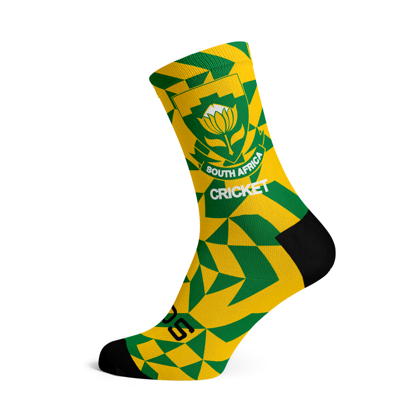 Proteas Cricket Geometric Crew Socks