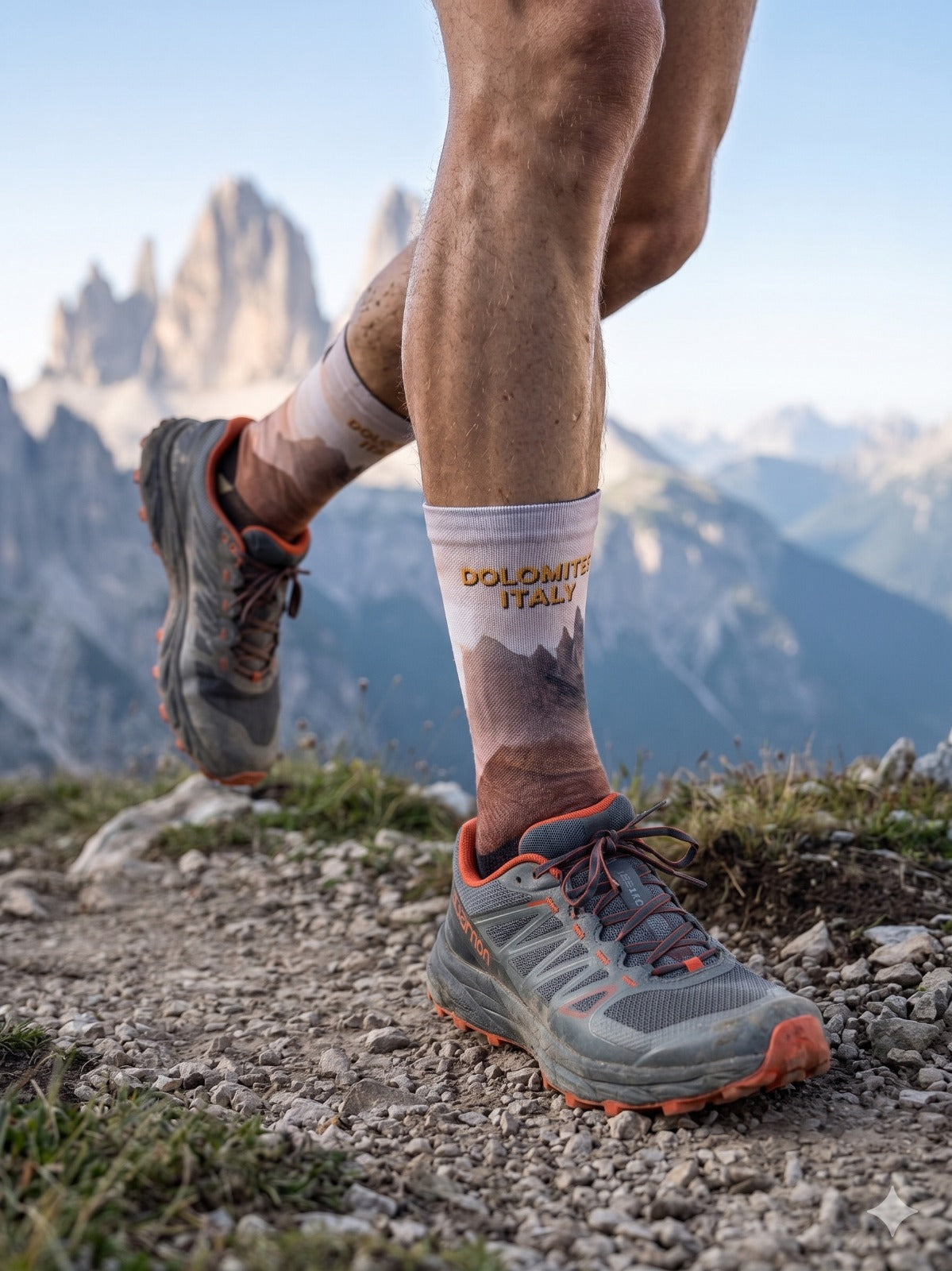 Dolomites Fields Crew Socks