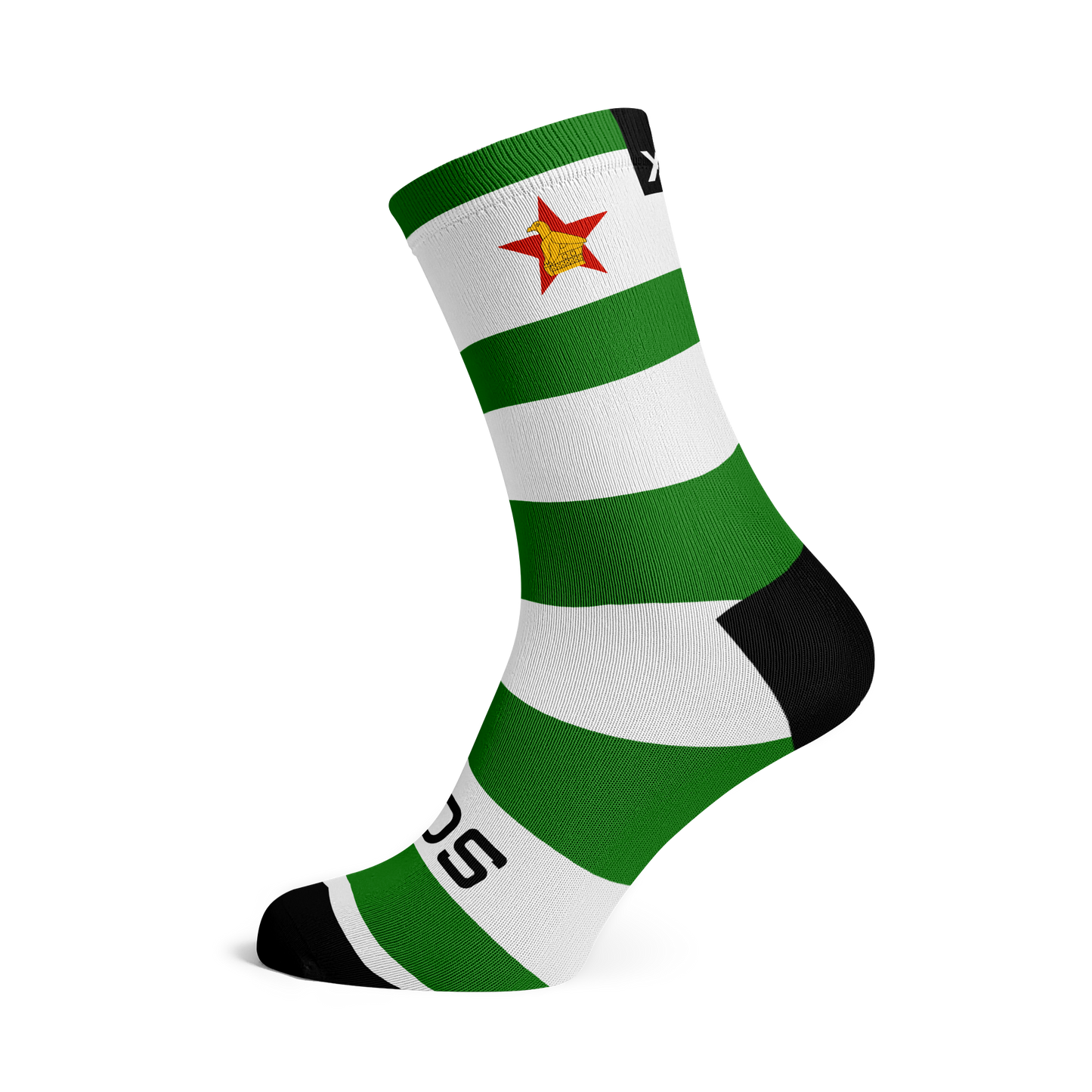 Zimbabwe Sables Rugby Team Crew Socks
