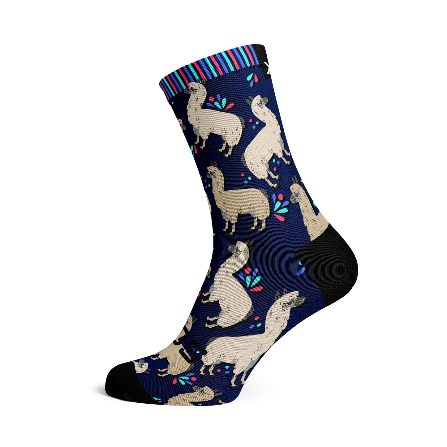 Alpacas Casual Crew Socks