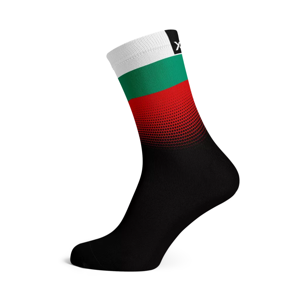 Bulgaria Flag Crew Socks
