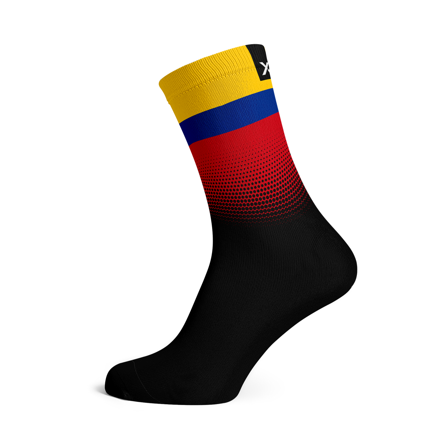 Colombia Flag Crew Socks