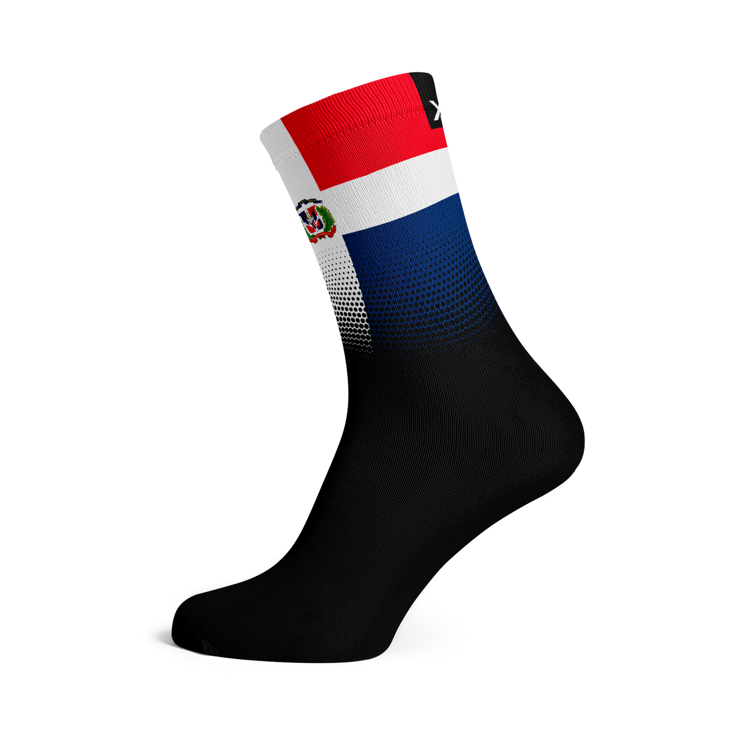 Dominican Republic Flag Crew Socks