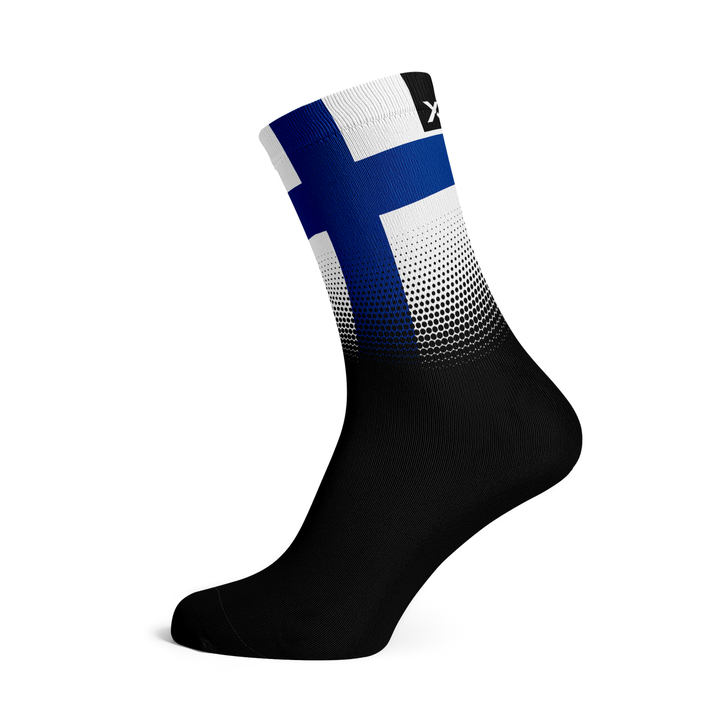 Finland Flag Crew Socks