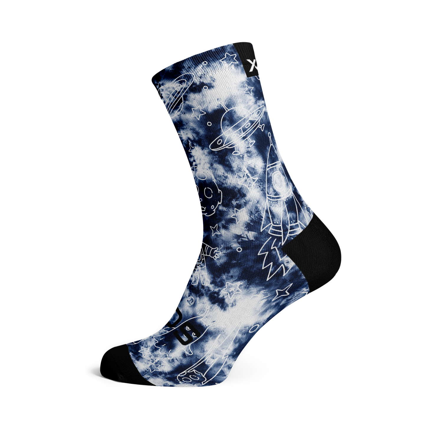 Galactic Casual Crew Socks