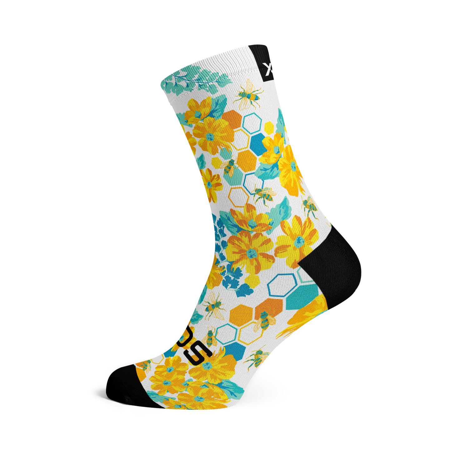 Honey Bees Casual Crew Socks