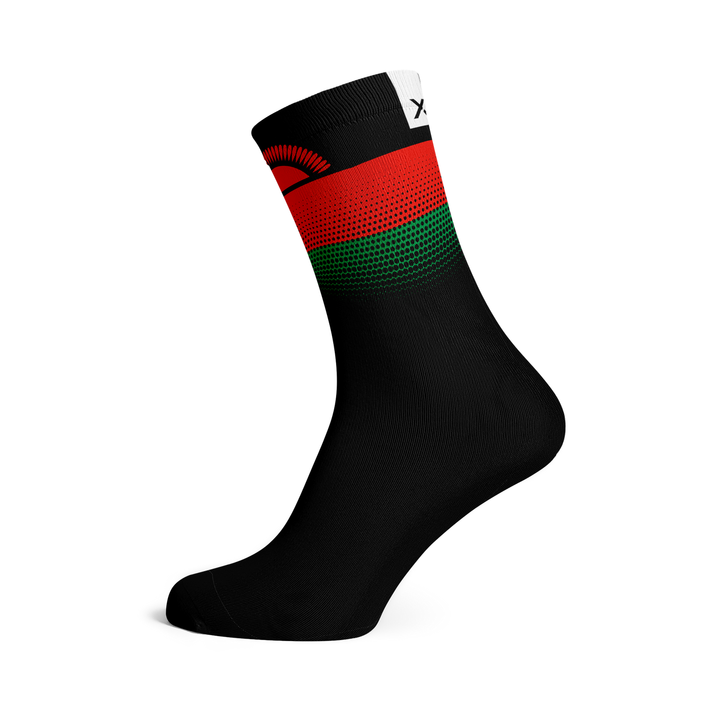 Malawi Flag Crew Socks