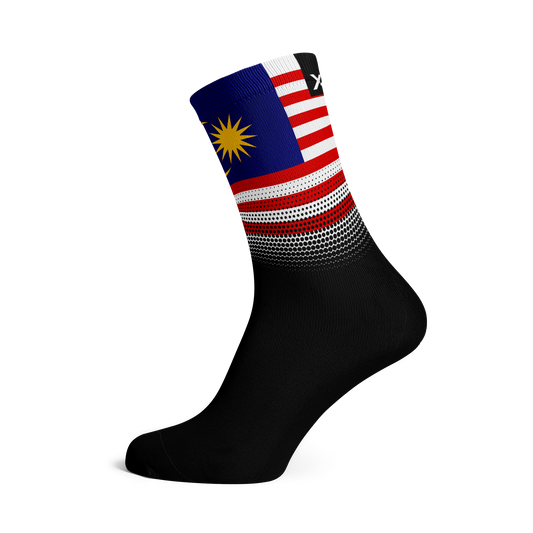 Malaysia Flag Crew Socks