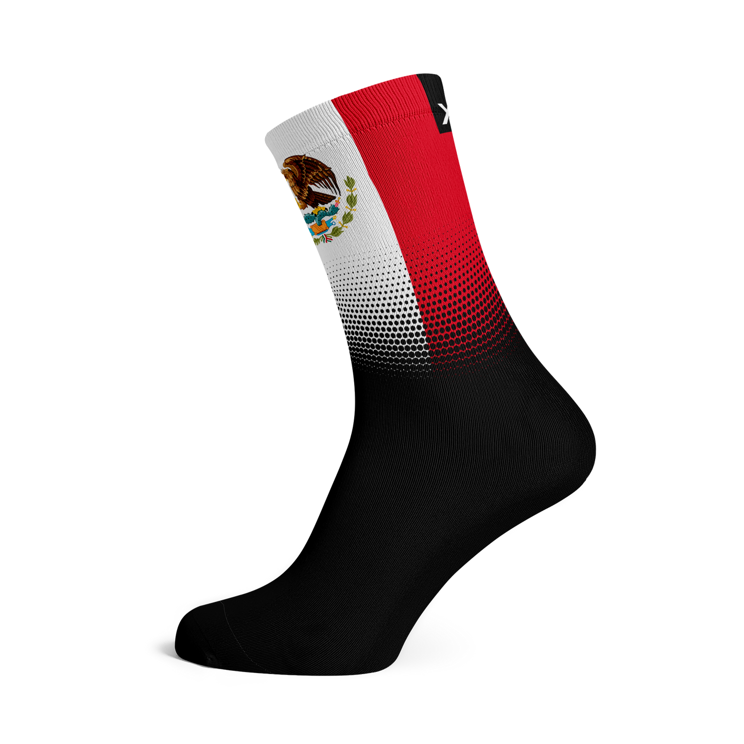 Mexico Flag Crew Socks